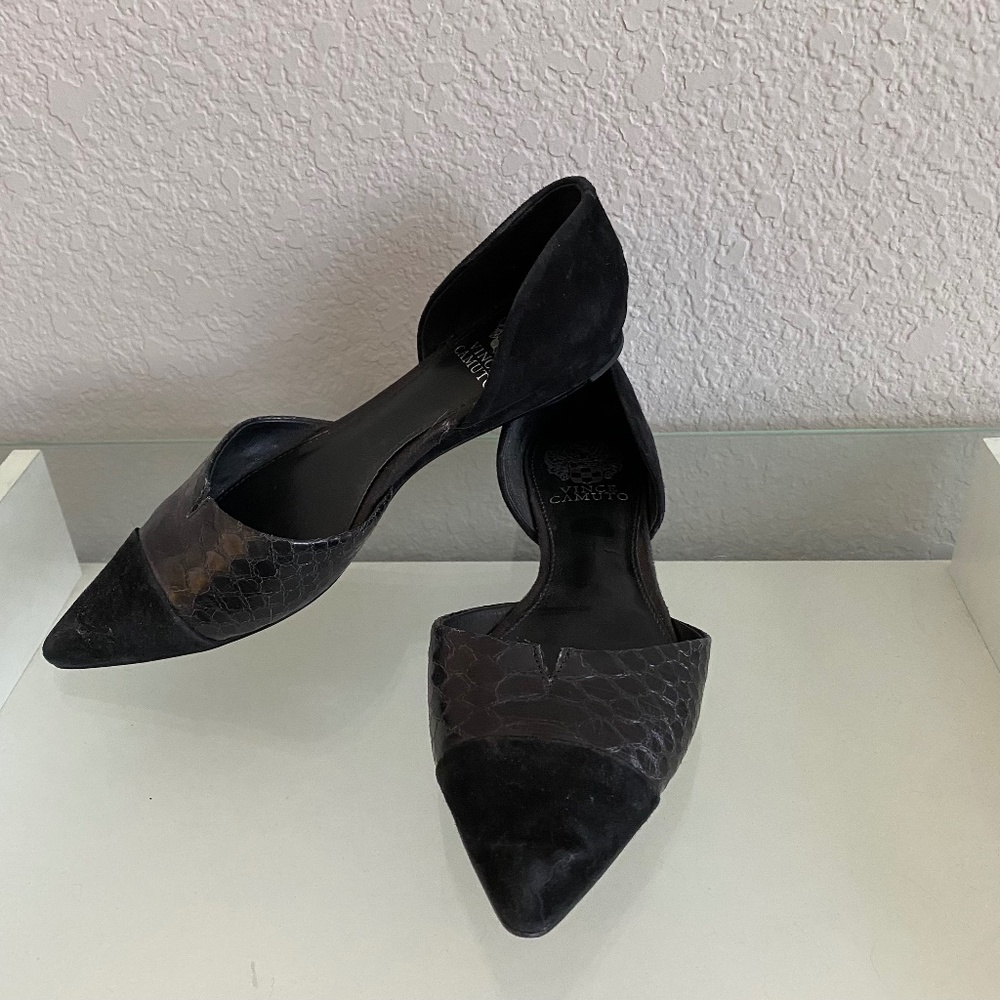 Vince Camuto Halia d'Orsay Flats, Size 7.5